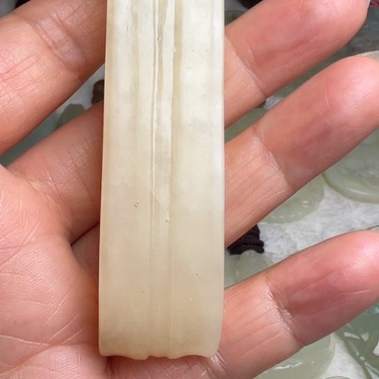 和田玉（糖玉）未镶嵌挂件汪*为