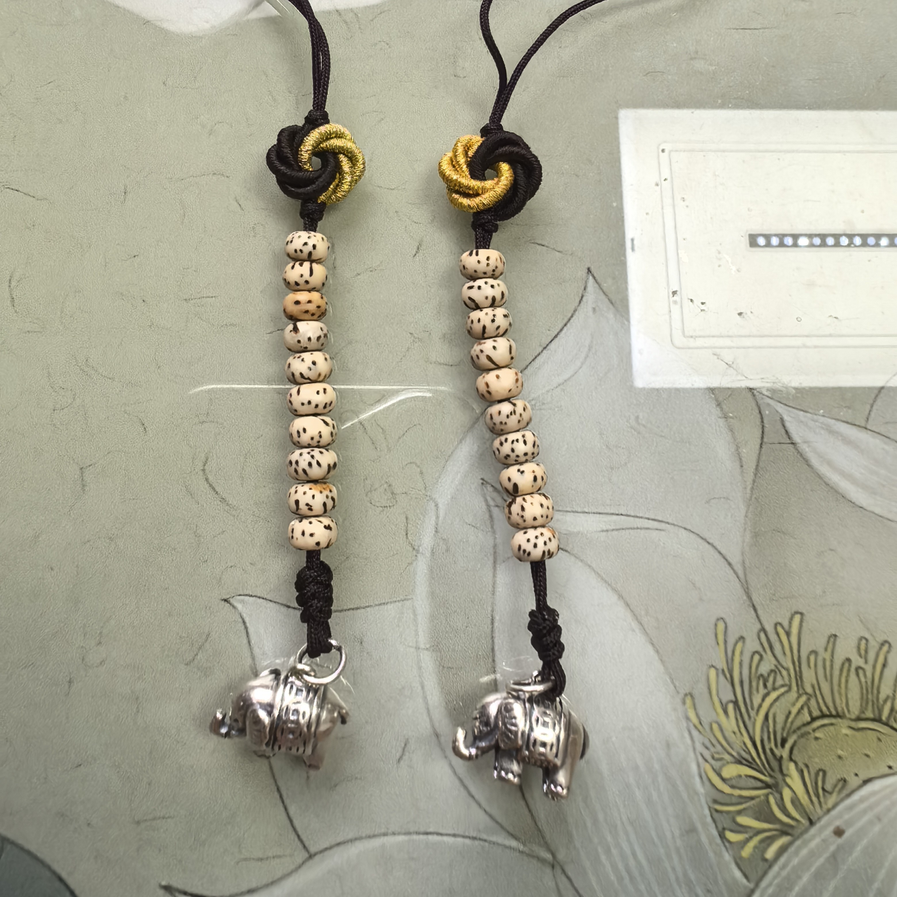 【菩提圆】陈籽精品海南老星月菩提原生态佛珠念珠计数器