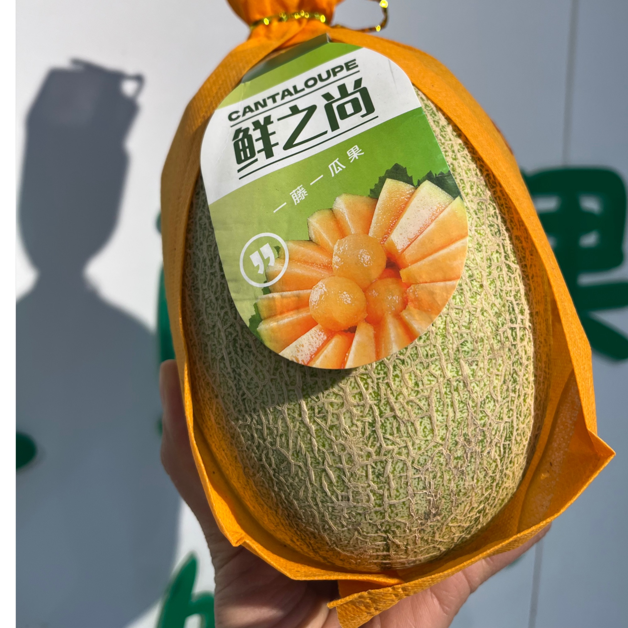 【果小姐】鲜之尚脆甜哈密瓜9.9元一份1100m l