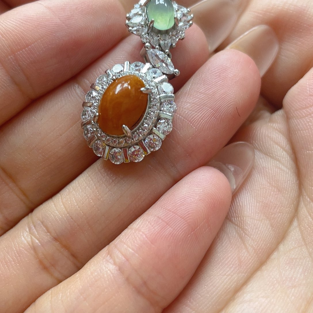 翡翠未镶嵌颈饰翡翠80