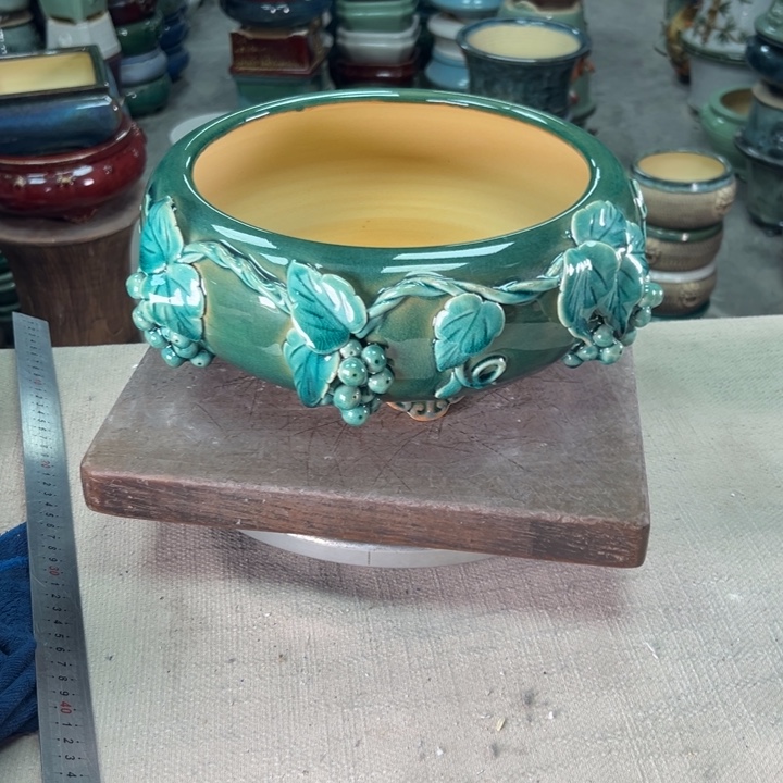 泳坤堂石湾盆陶瓷