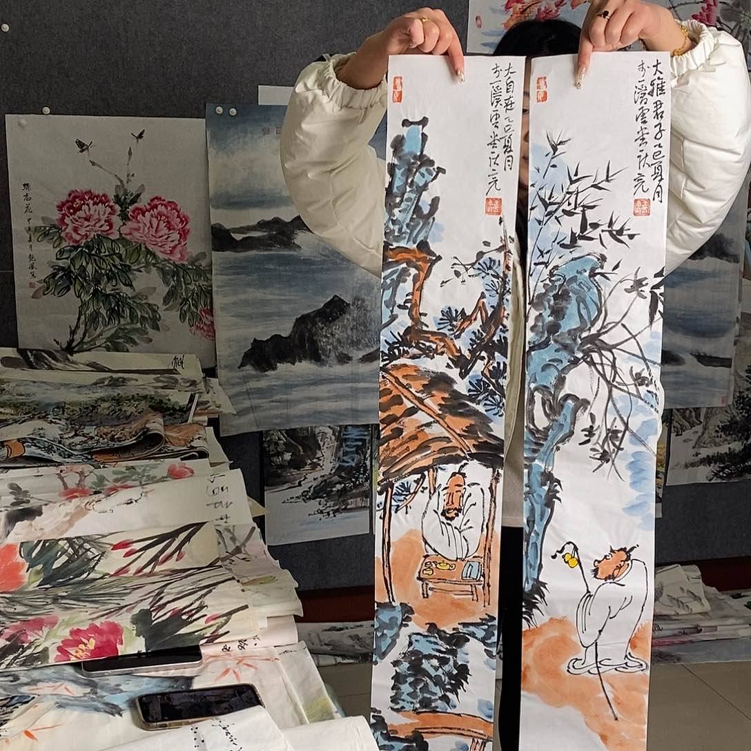 国画纯手写手绘作品36