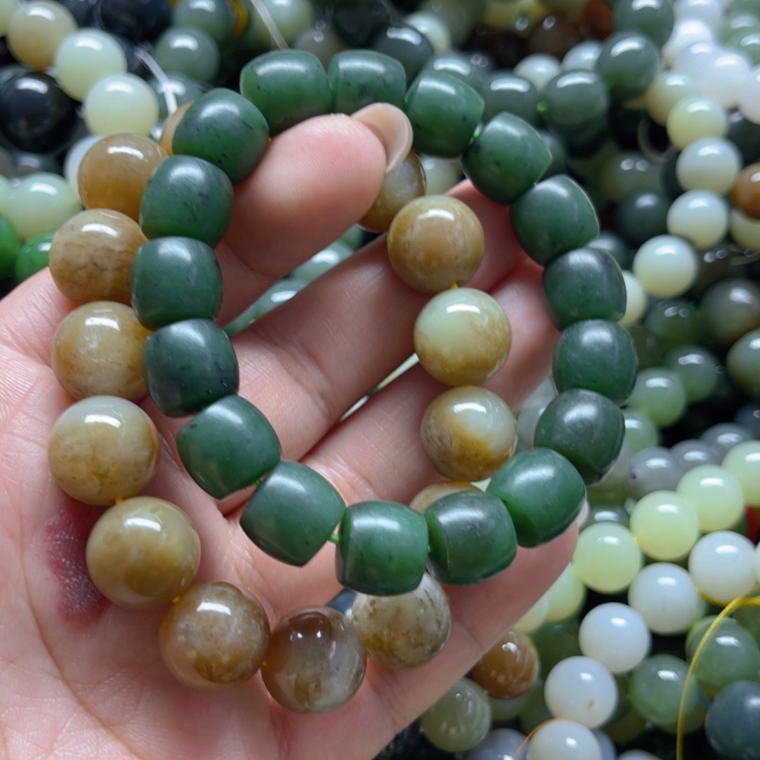 和田玉手链未镶嵌