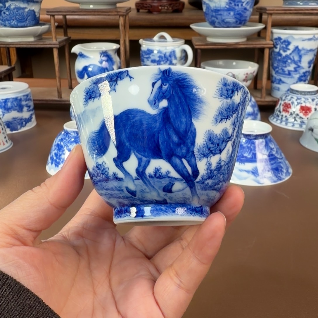 景德镇陶瓷手工手绘