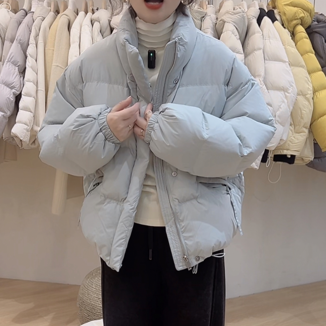 955唯阁韩系【人手一件】短款立领羽绒服2025冬季新款羽绒服