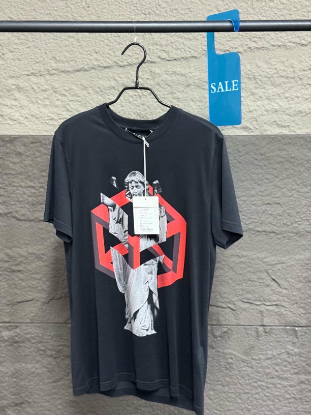 未使用 Givenchy/纪梵希 黑色圣母短袖  XS衣长68 胸围100