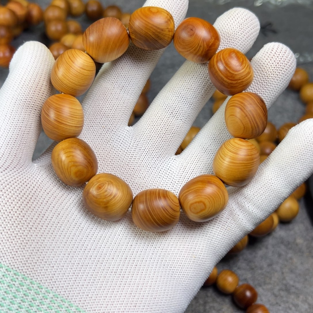 涛***S柏木（崖柏）太行陈化全品桶珠2.0