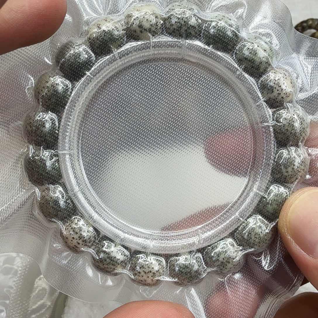 星月菩提手串59传说绿星月菩提单圈12×11