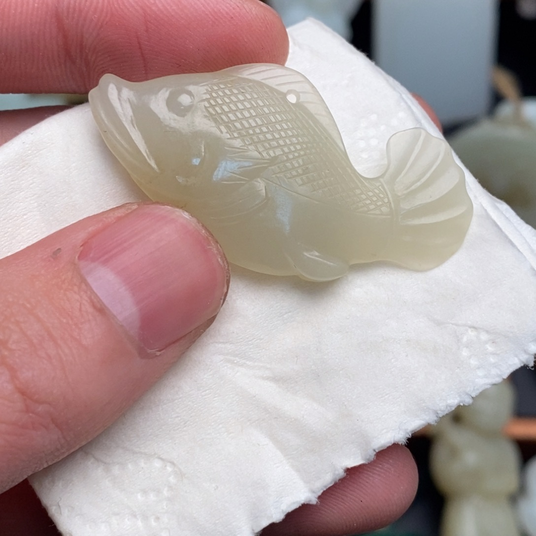 和田玉挂件未镶嵌