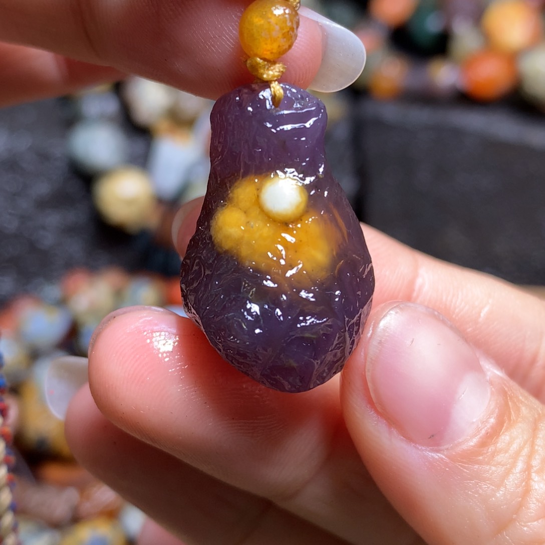 未镶嵌玛瑙/玉髓珠宝半成品