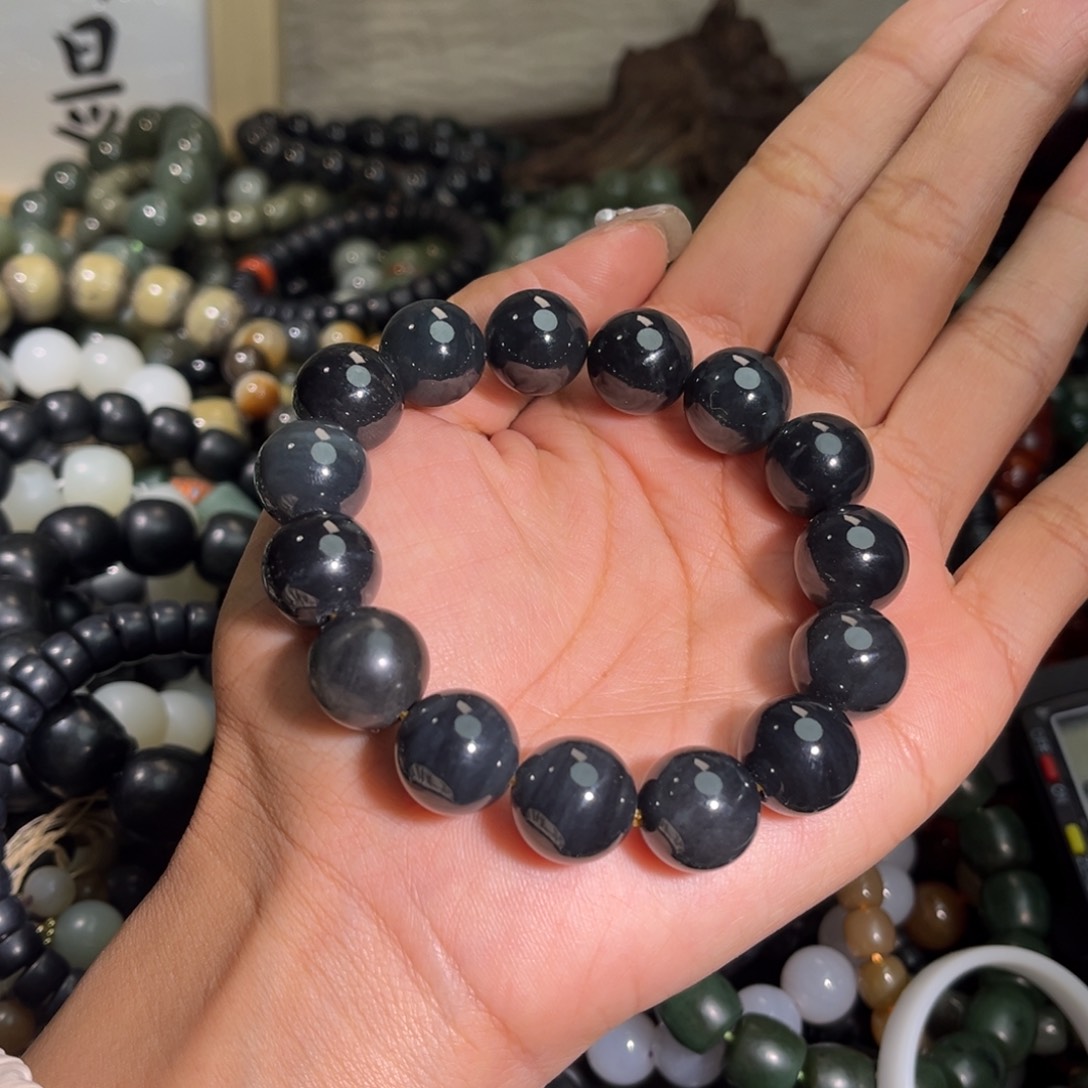 和田玉手链未镶嵌