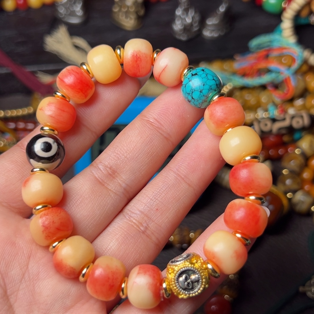 咖***糖菩提籽类单圈 手串