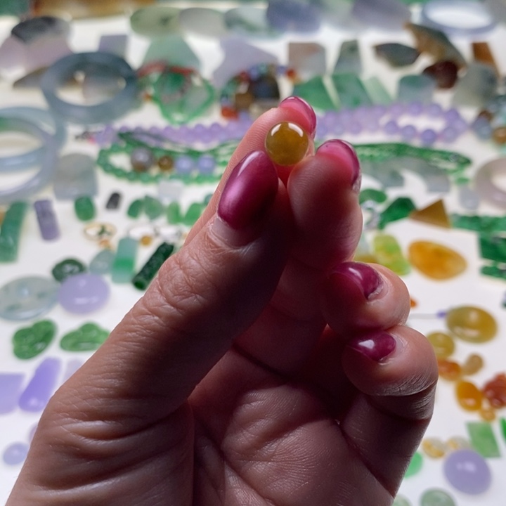 翡翠未镶嵌挂件天然翡翠