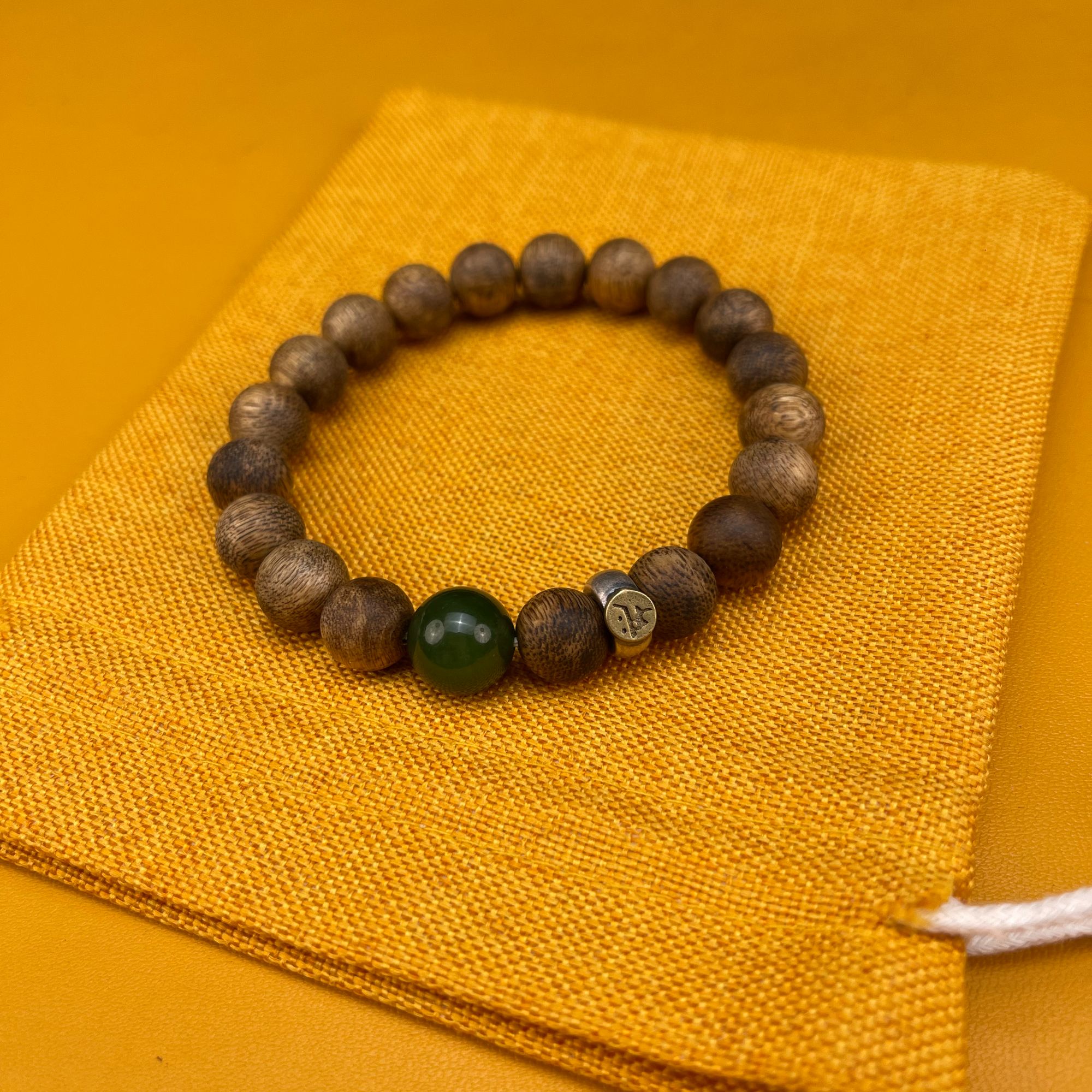 沉香1240沉香和田玉手串10mm无礼盒多样性发其一