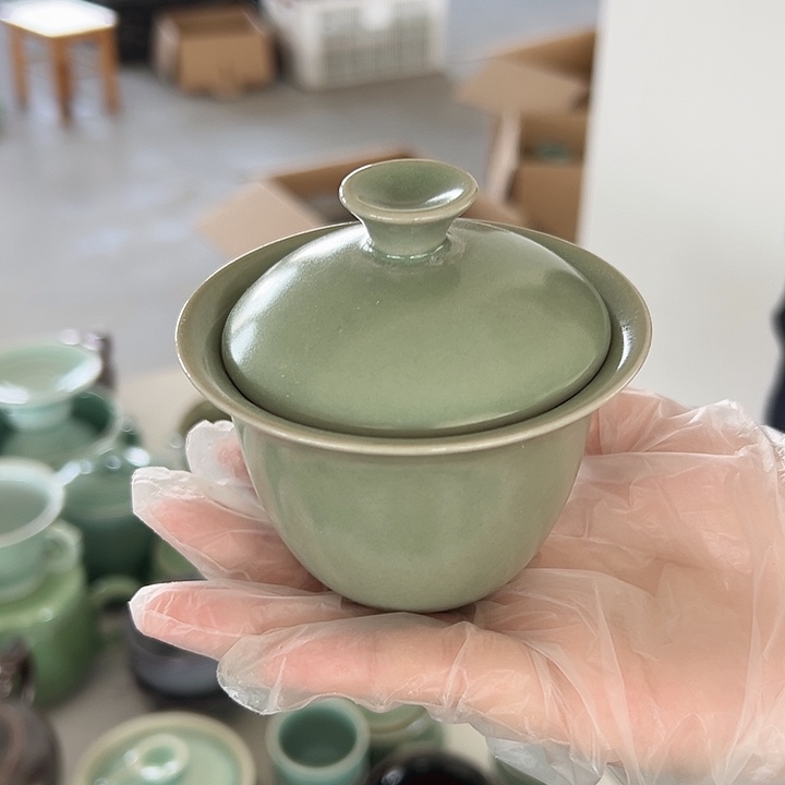 小米茶器龙泉青瓷