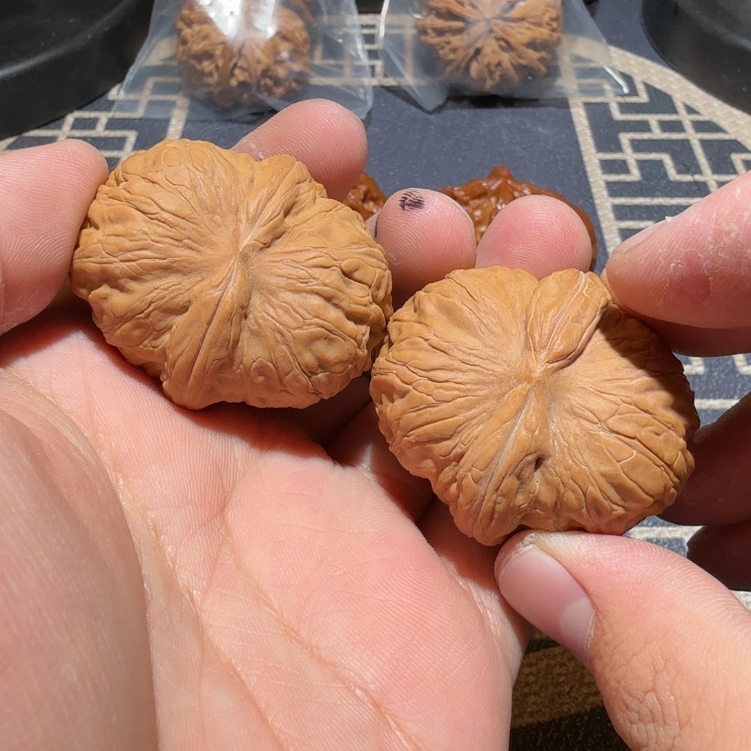 文玩核桃把件元宝