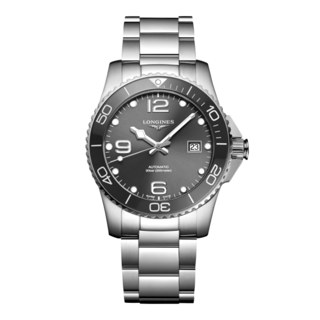 95新 Longines/浪琴 /亚虎/浪琴/康卡斯系列/男士运动腕表