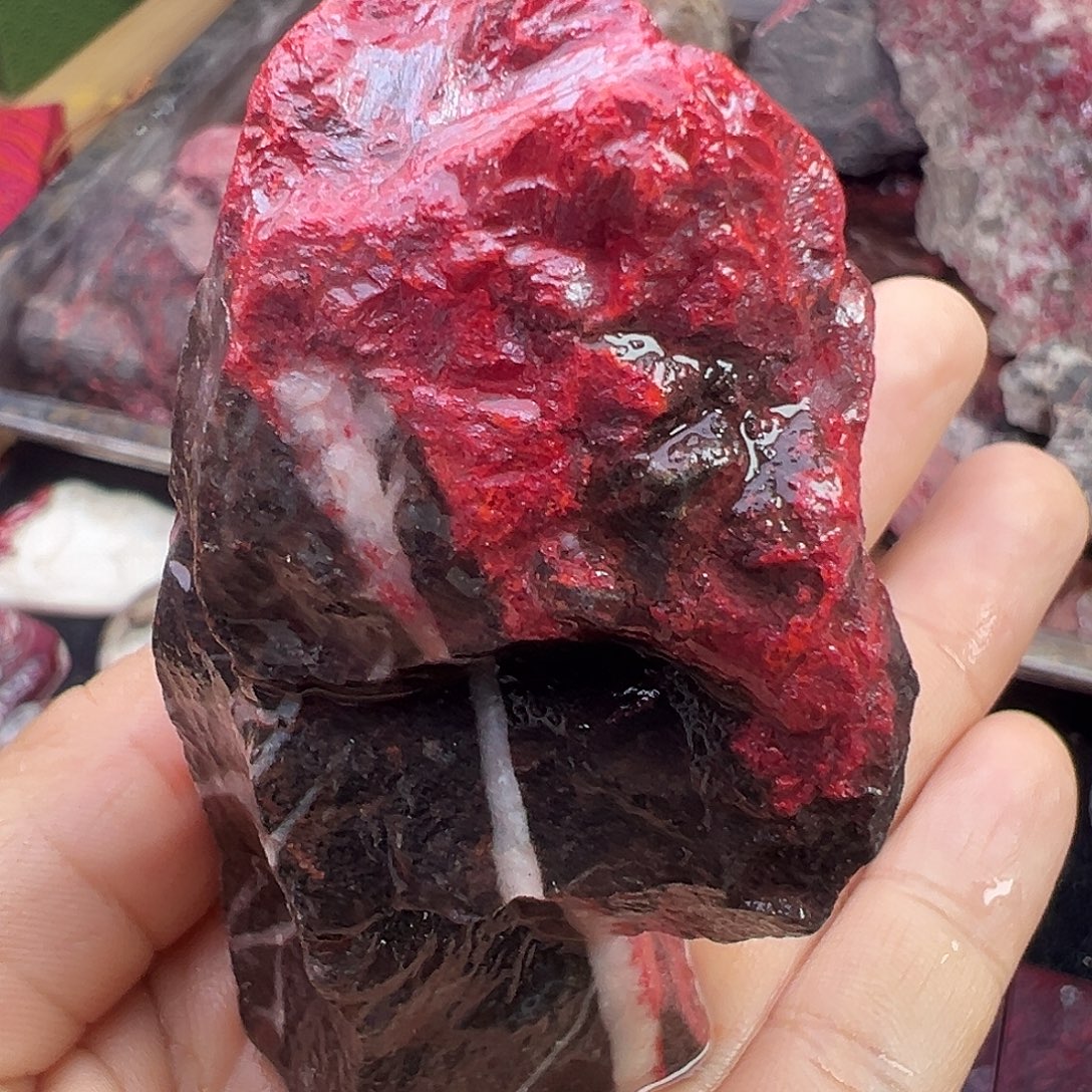 天然辰砂天然原矿朱砂