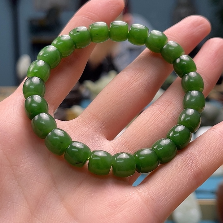 和田玉手串未镶嵌