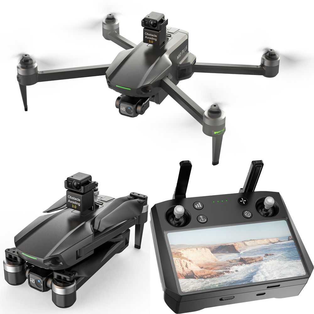 未使用 XMR/C 大尺寸触摸屏 M10 无刷三轴云台 专业航拍无人机