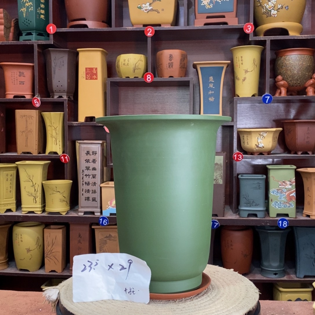 紫砂艺术紫砂花盆