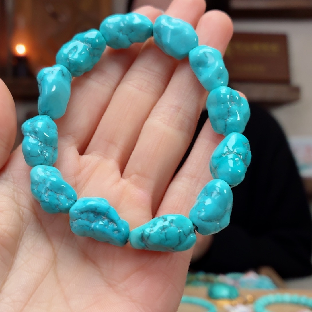 未镶嵌绿松石珠宝奇石