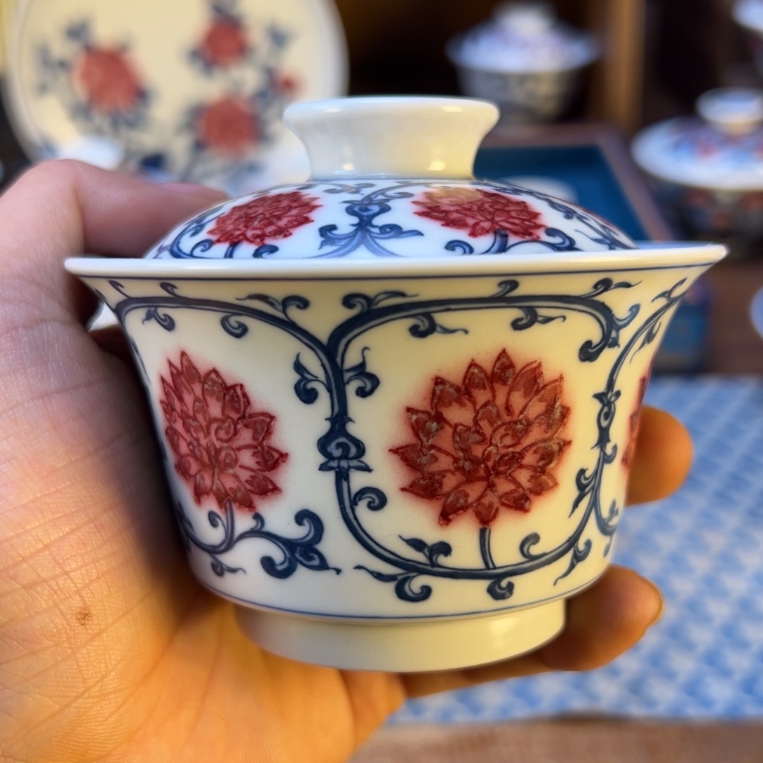 盖碗景德镇茶器百宝箱