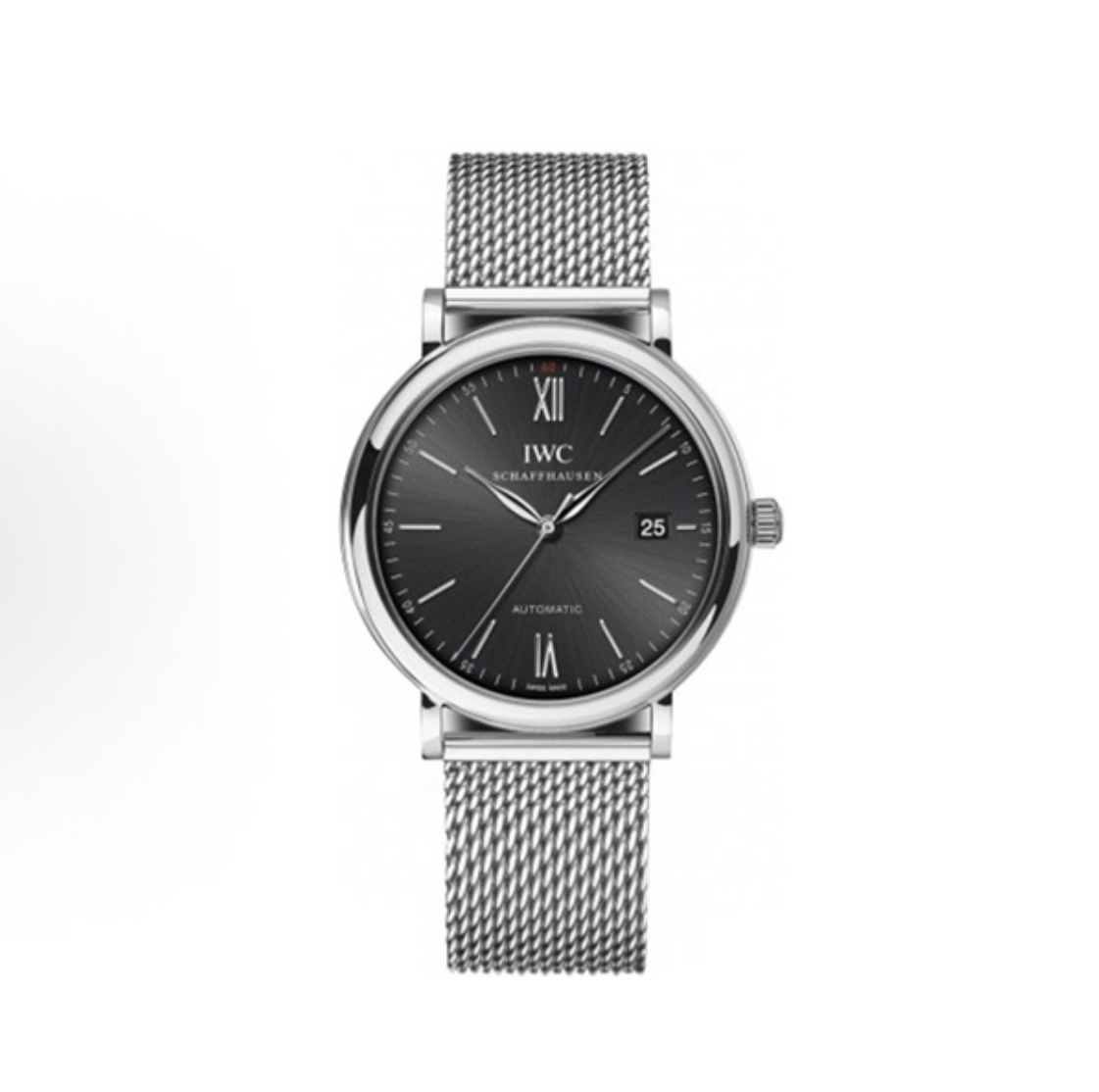 99新 IWC/万国 柏涛菲诺系列黑盘自动机械男表40MM全套