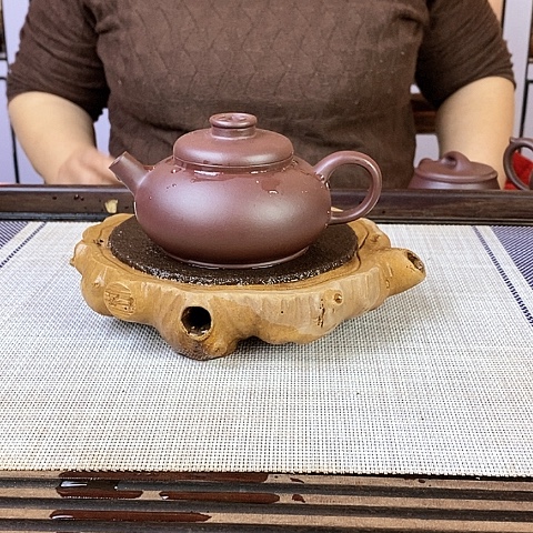 紫砂茶壶宜兴紫砂紫泥160c c