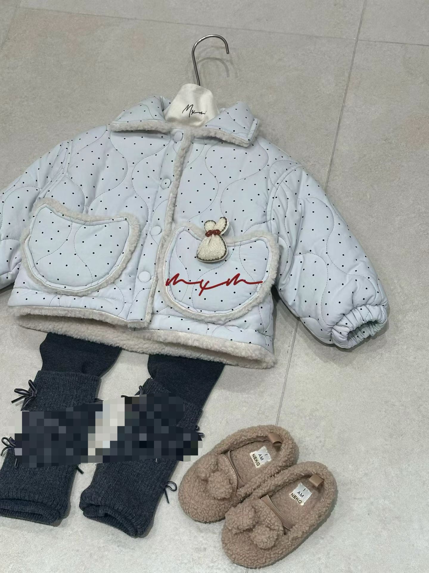 【A18】沐小沐巨厚一件可爱棉衣童装