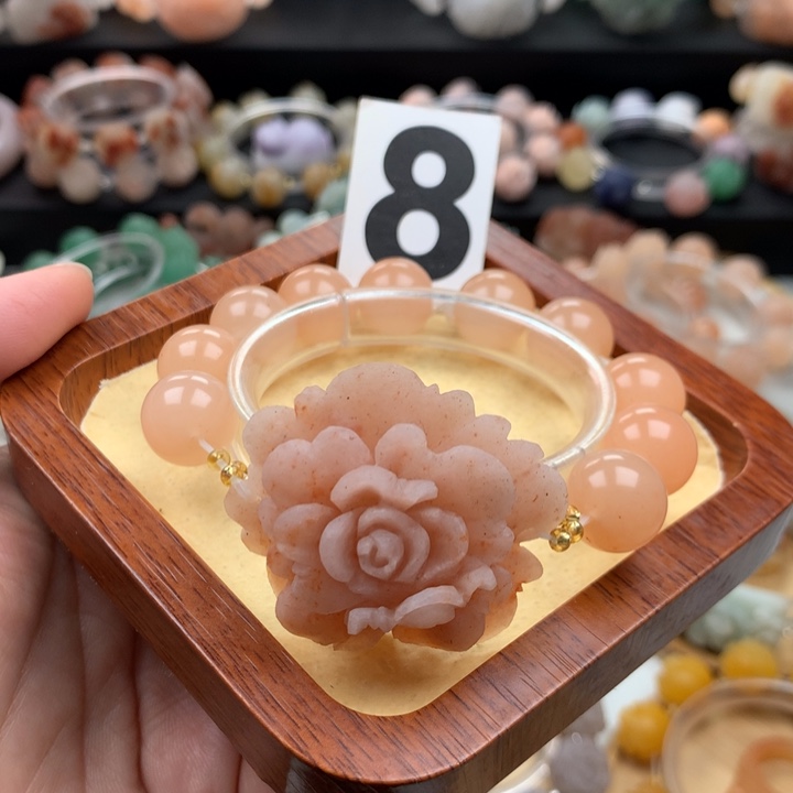 石英质玉未镶嵌手链