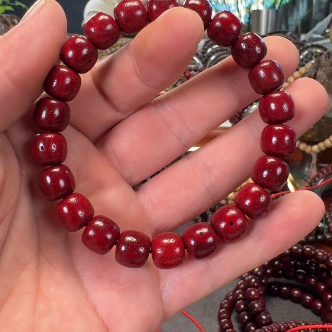 手串星月菩提原生态本草供10*11