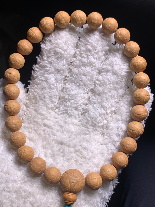 12.5mm尼泊尔凤眼菩提，黄皮油籽，大眼睛