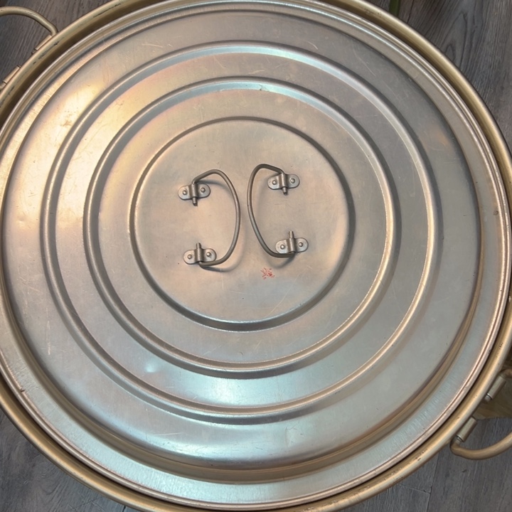 厚款瑕疵铝锅➕全新铝盖