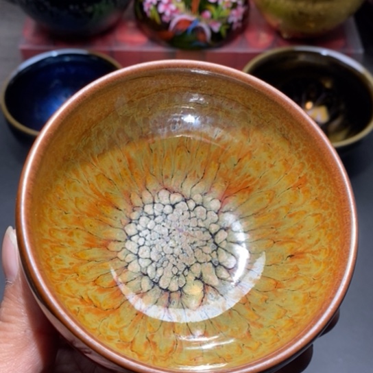 茶盏建盏主人杯茶壶盖碗品茗杯