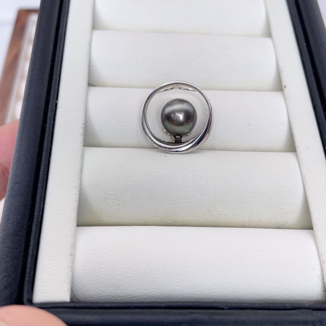 银S925镶嵌颈饰海水珍珠