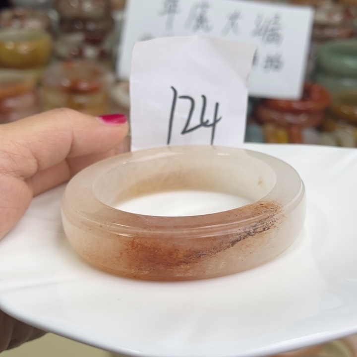 石英质玉圈口60未镶嵌