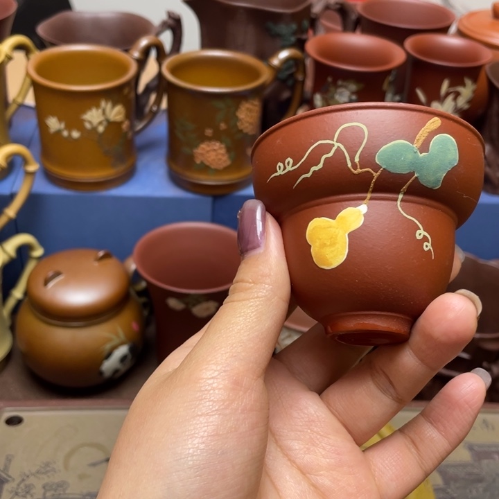 紫砂茶杯紫砂主人杯