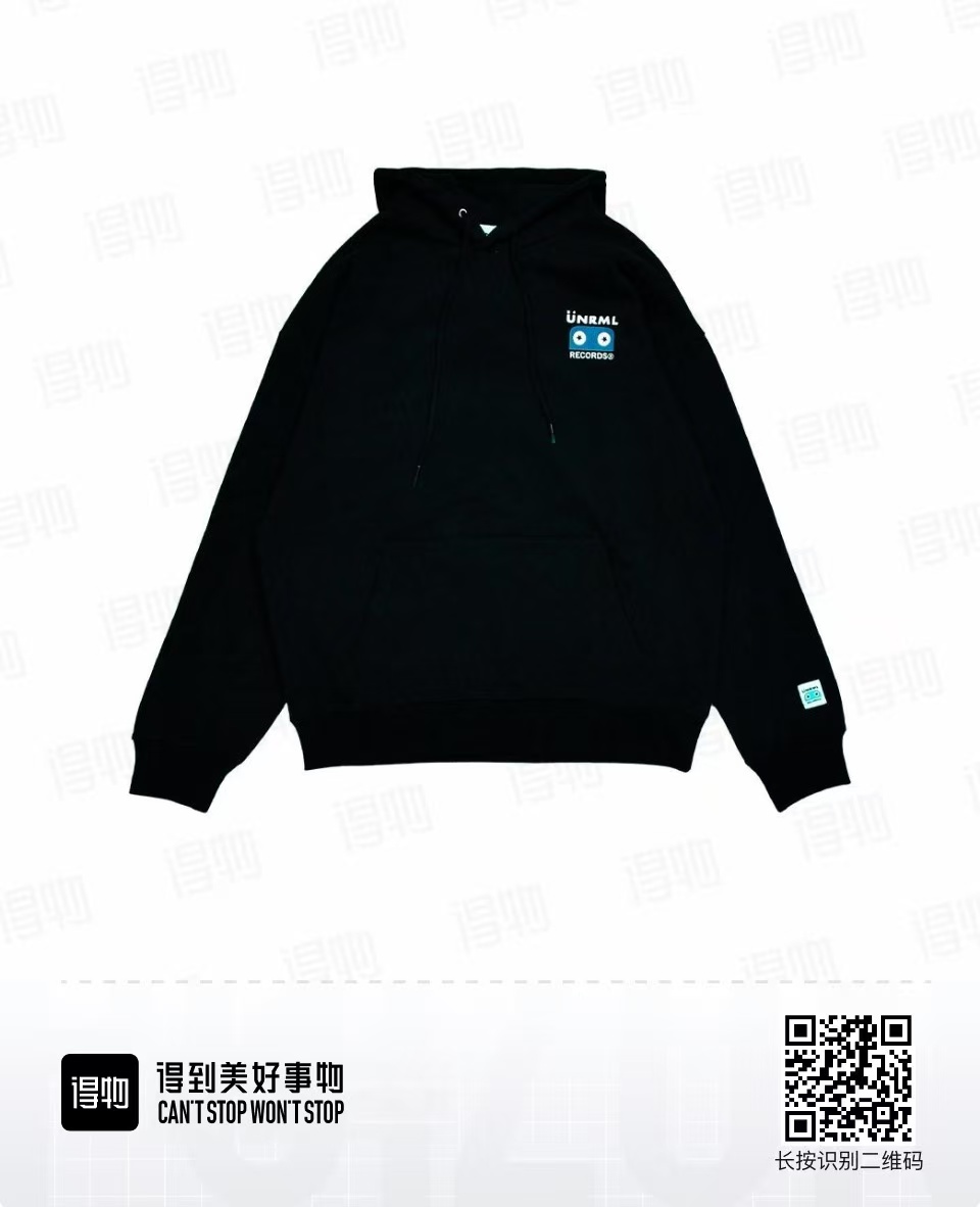 呆呆姐 UI纯棉重磅基础印花连帽卫衣！正品保证 李智恩同款