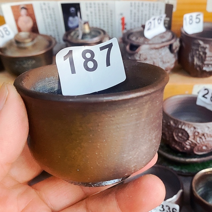 紫砂茶杯柴****n柴烧纯手工187