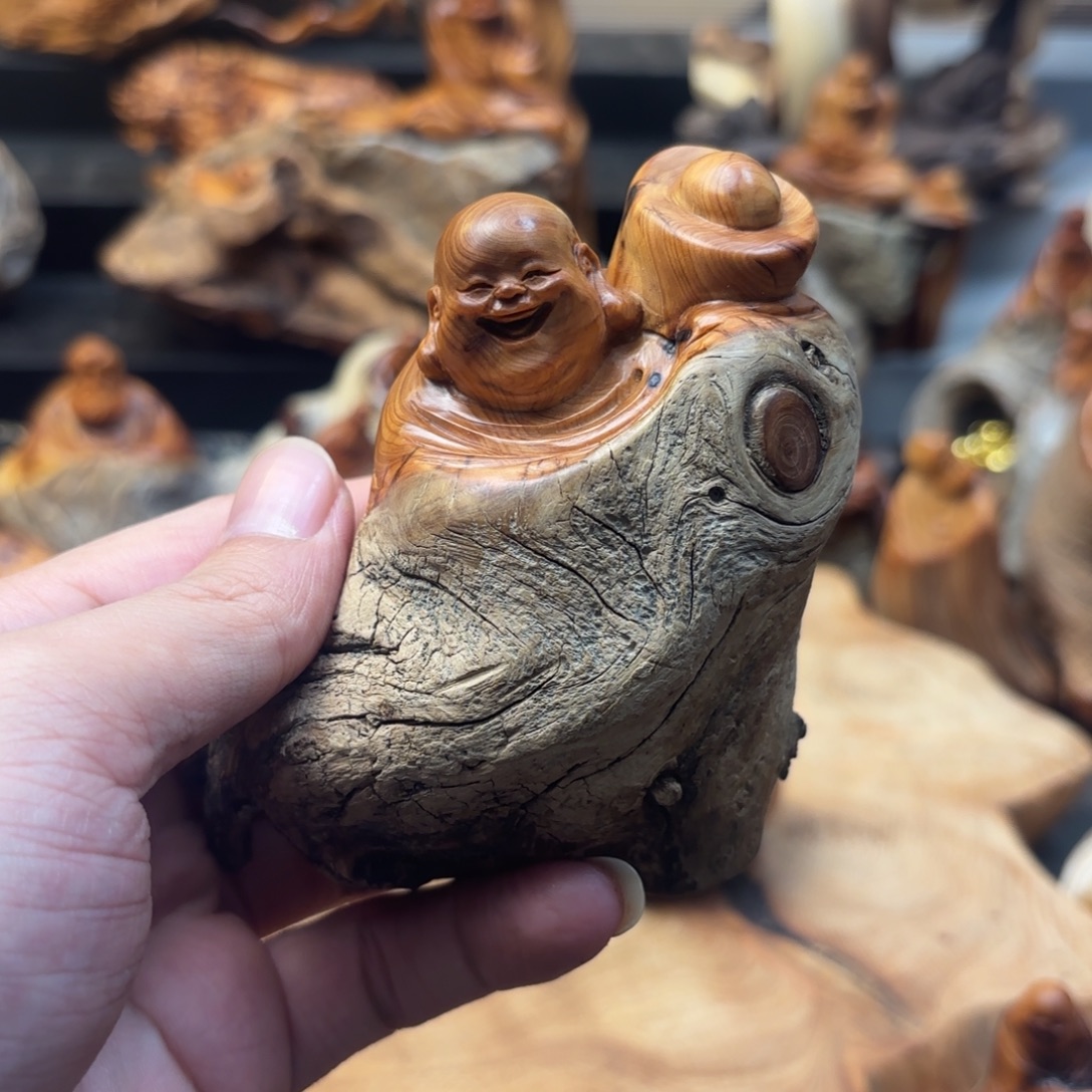 用***7柏木太行崖柏手工雕刻