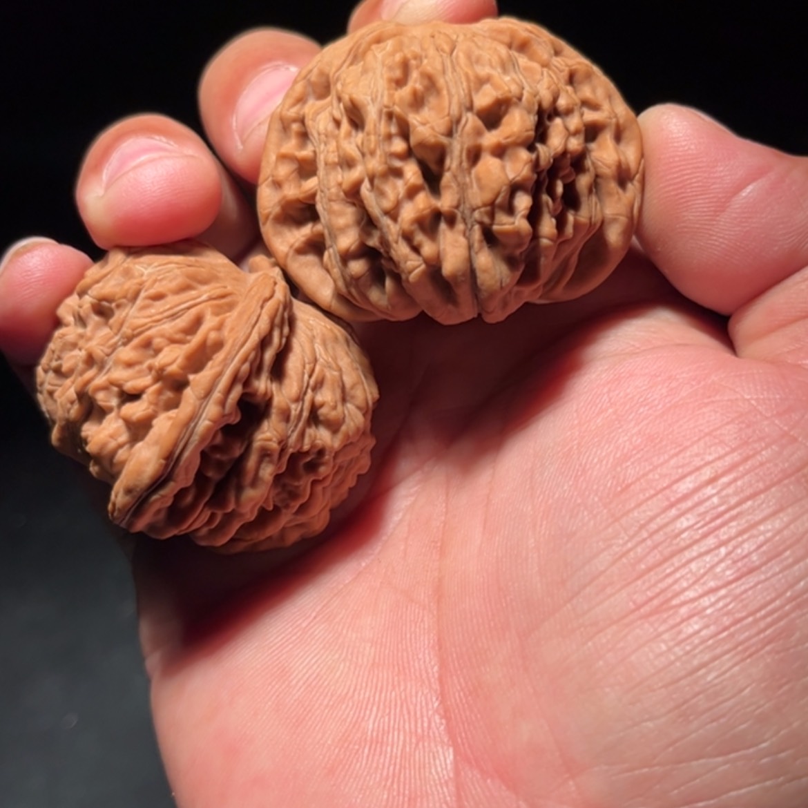 【闪购商品】蛇****）文玩核桃木制手把件