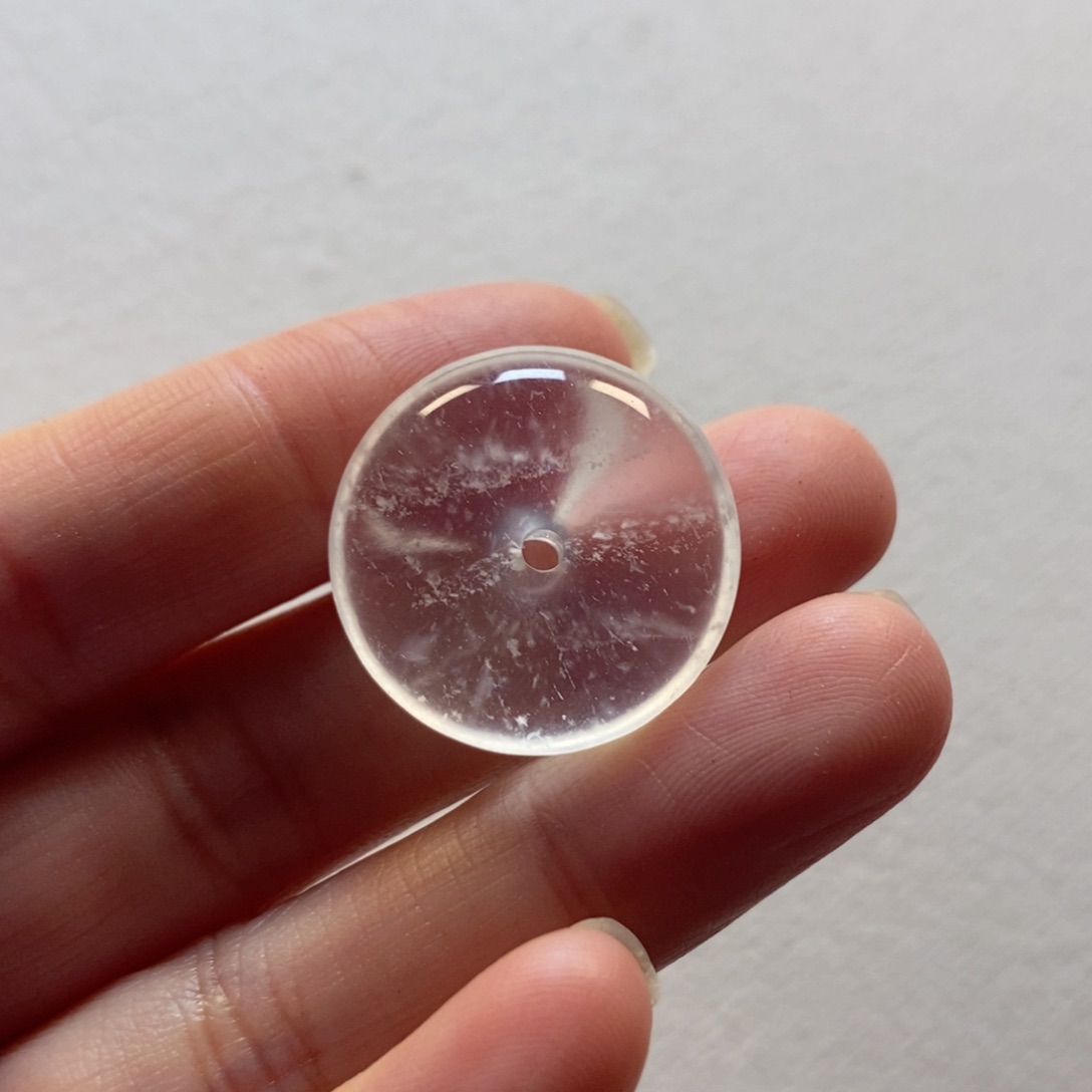 石英质玉颈饰未镶嵌