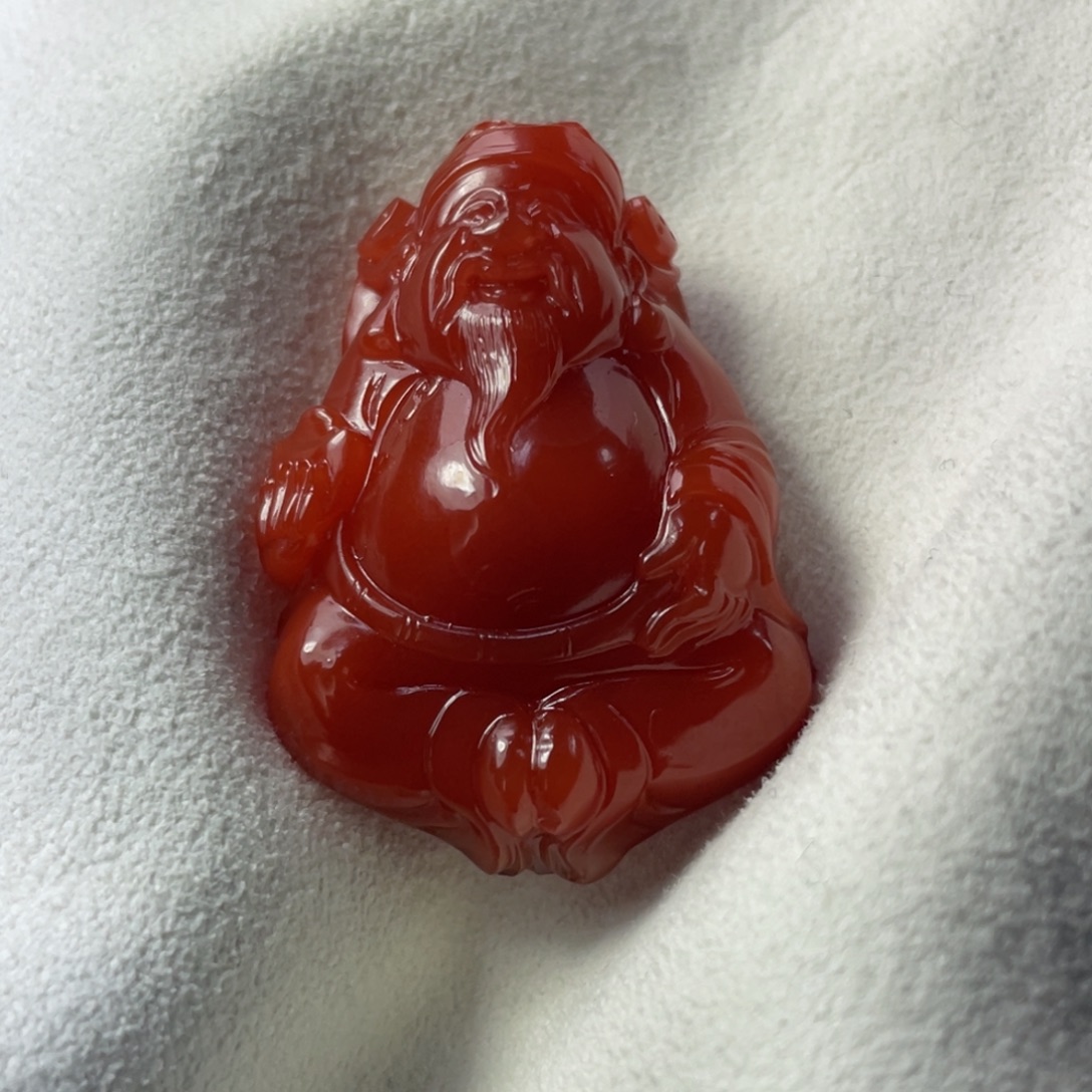 南红玛瑙未镶嵌原矿保山南红财神