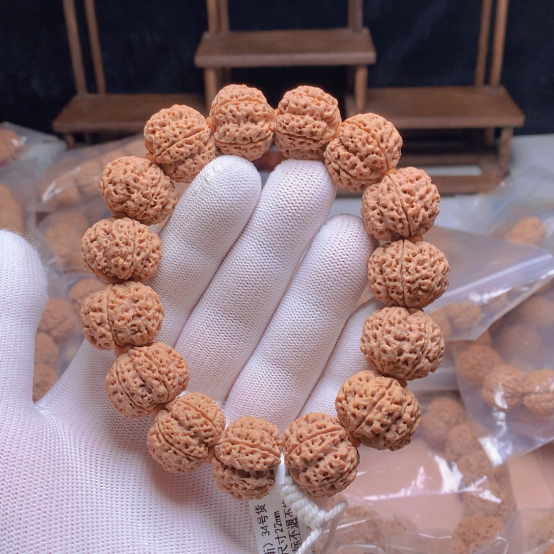 金刚菩提手串H***然22尺峰王