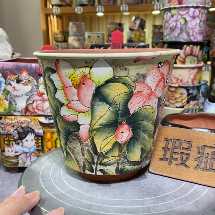 景德镇艺术手绘作品