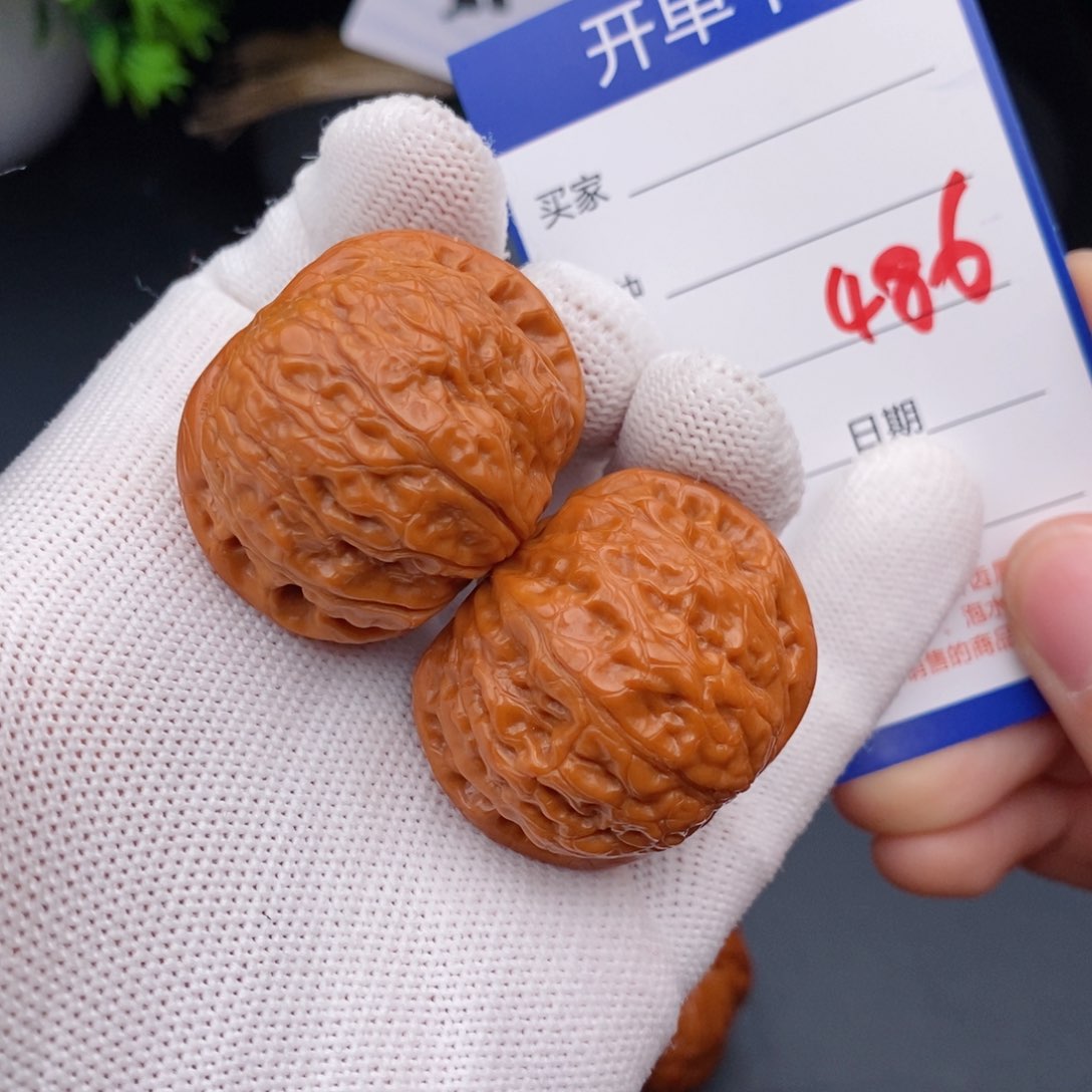 文玩核桃把件37乾隆磨486