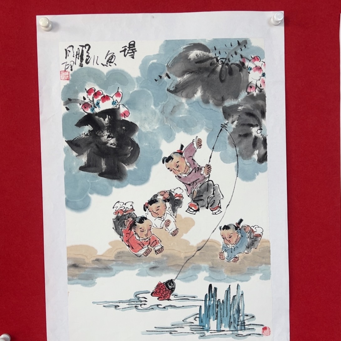 国画绘画国画作品