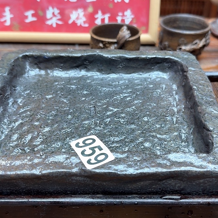 纯手工制作粗陶茶具