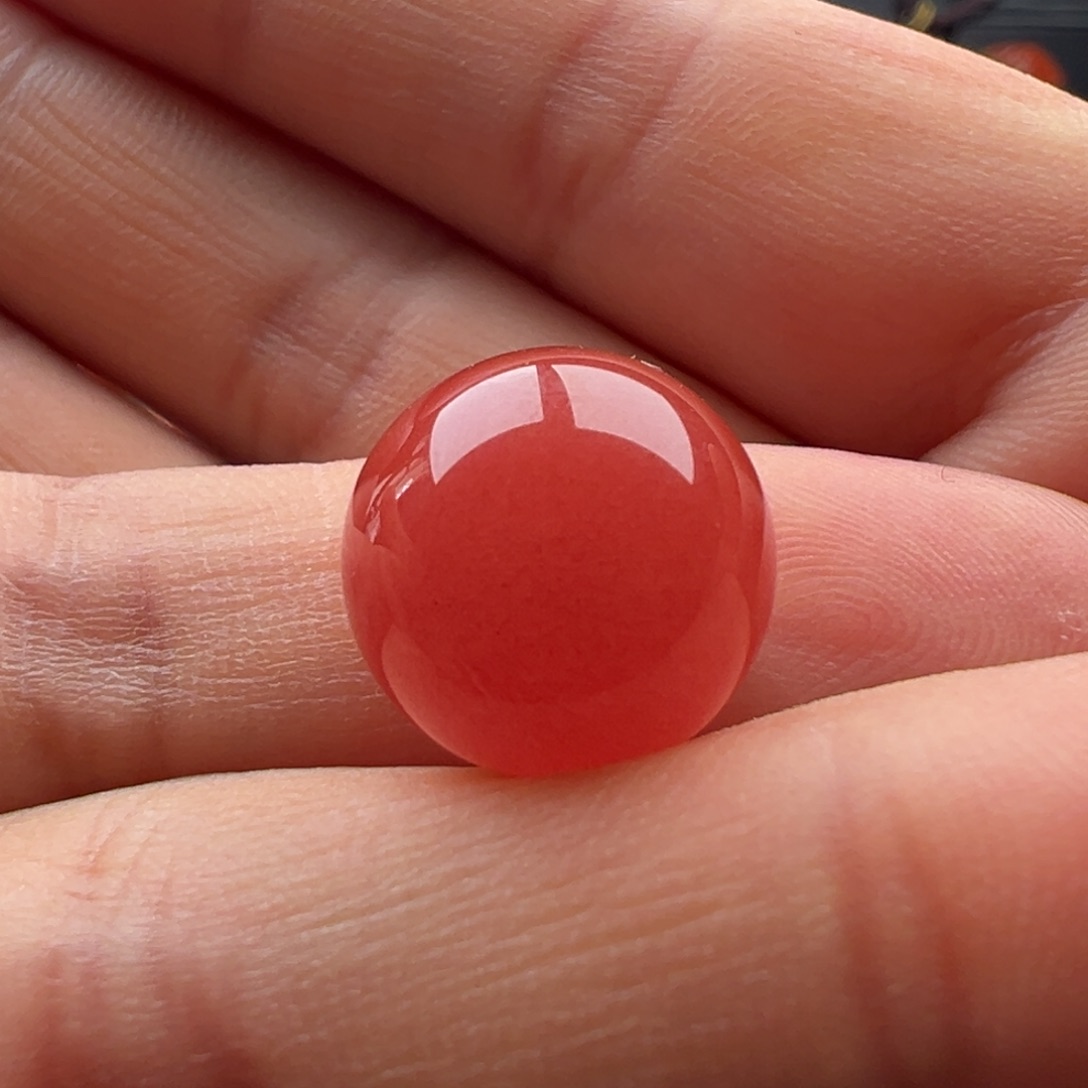 南红玛瑙圆珠14未镶嵌